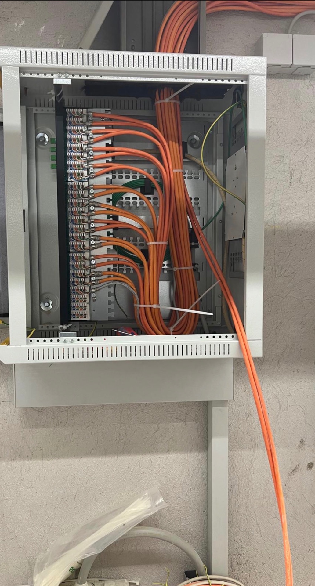 Baie de brassage fibre optique