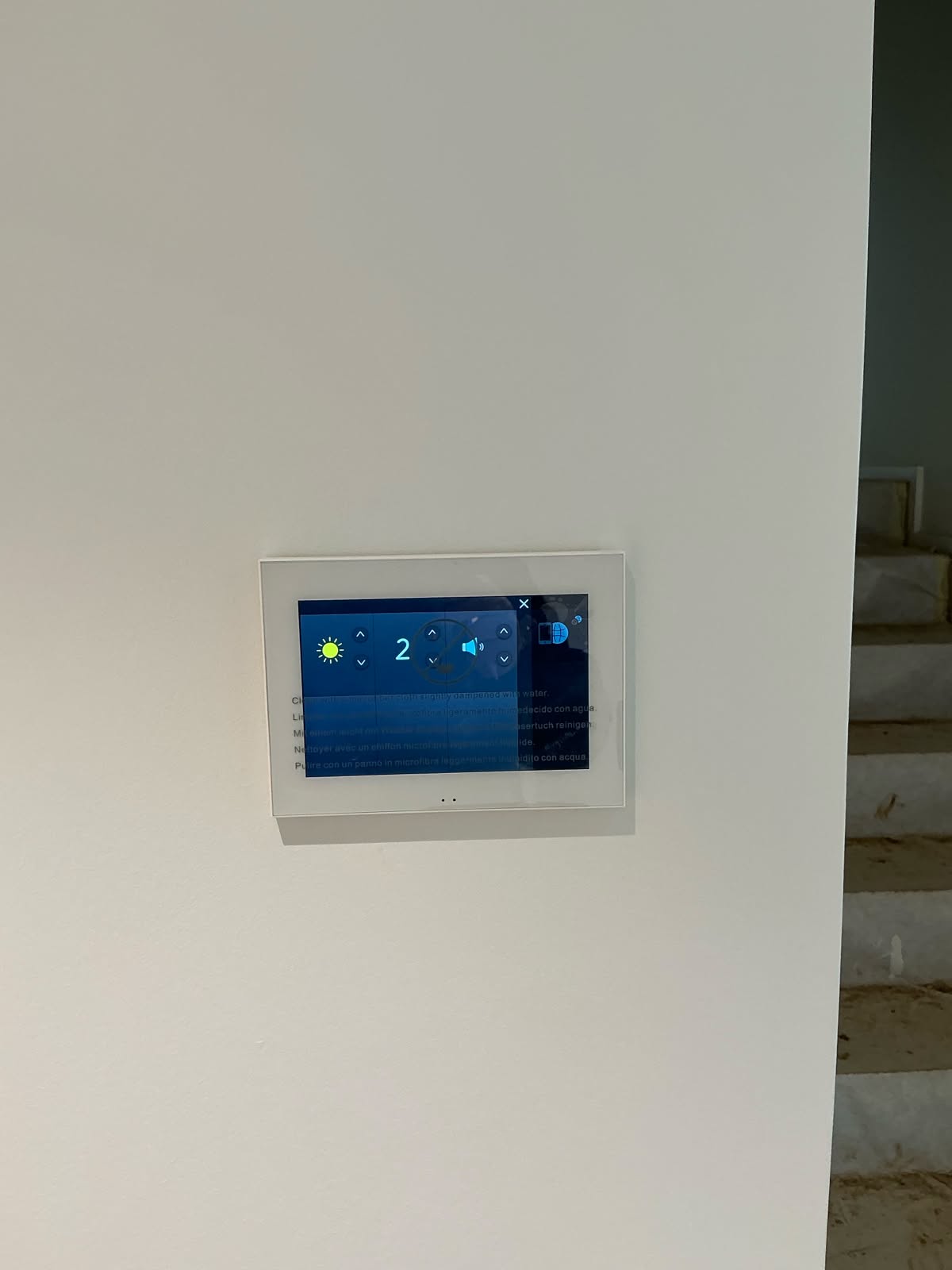 KNX White — Écran tactile