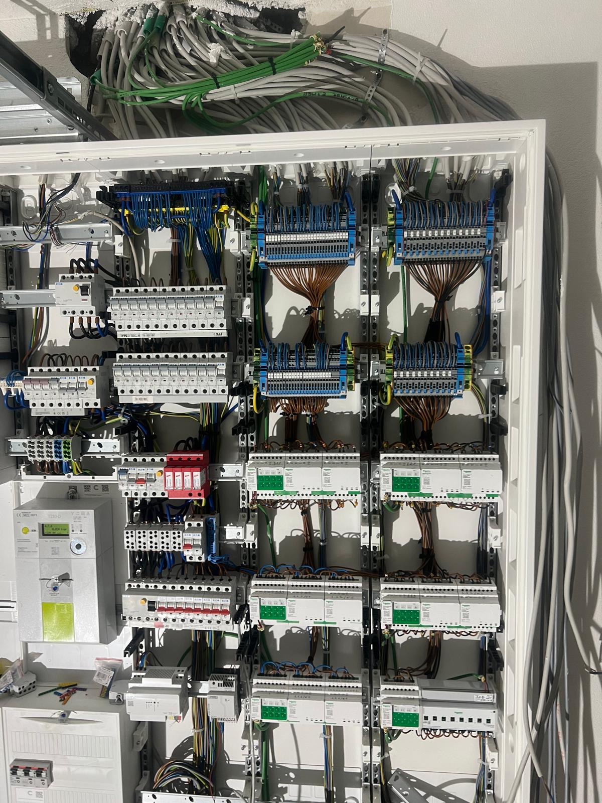 Tableau électrique KNX complet